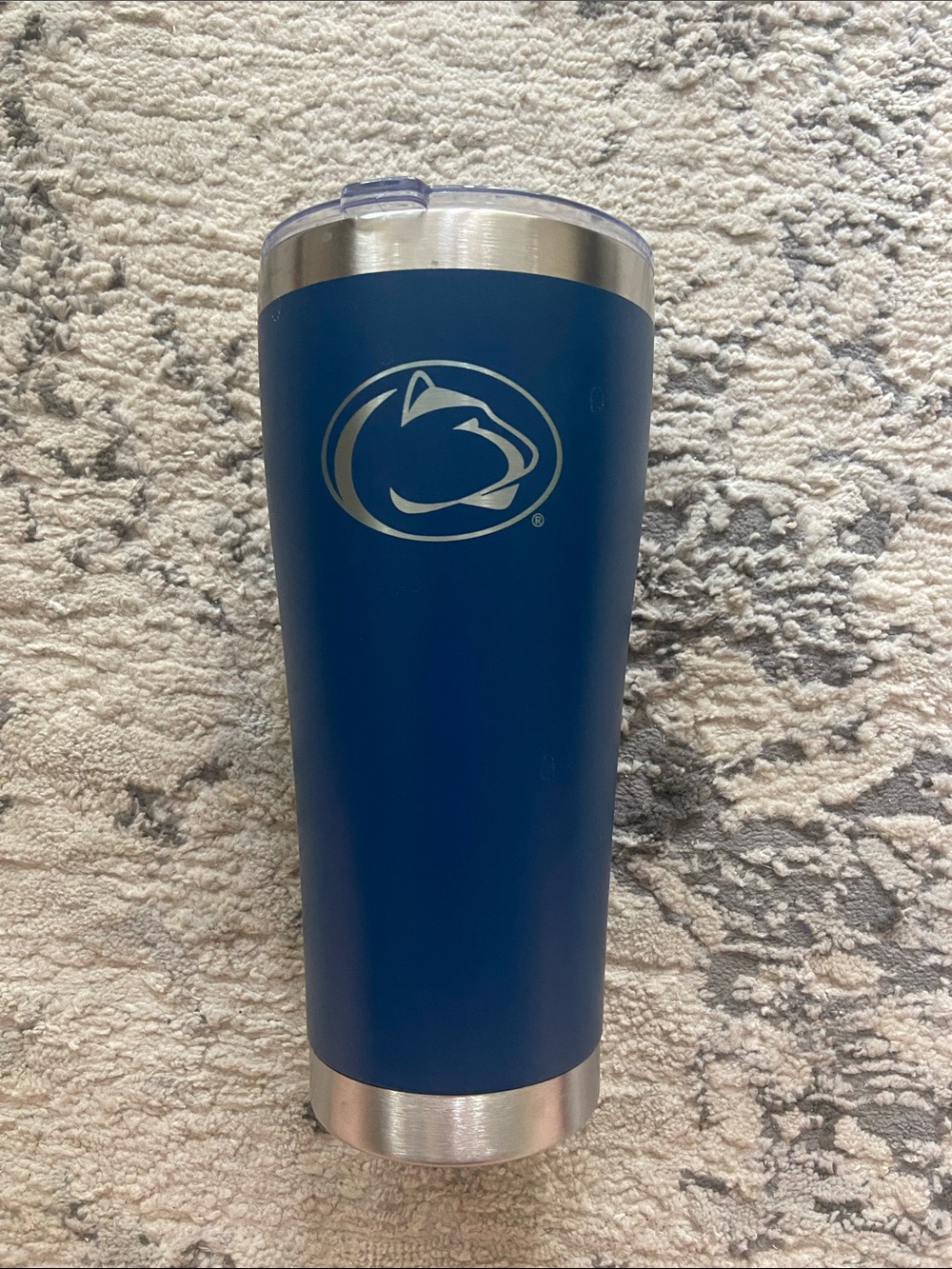 Navy Stainless Steel Penn State Tumbler